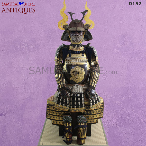 D152 Antique Armor Kabuto Edo Period w/ Certificate | SAMURAI STORE