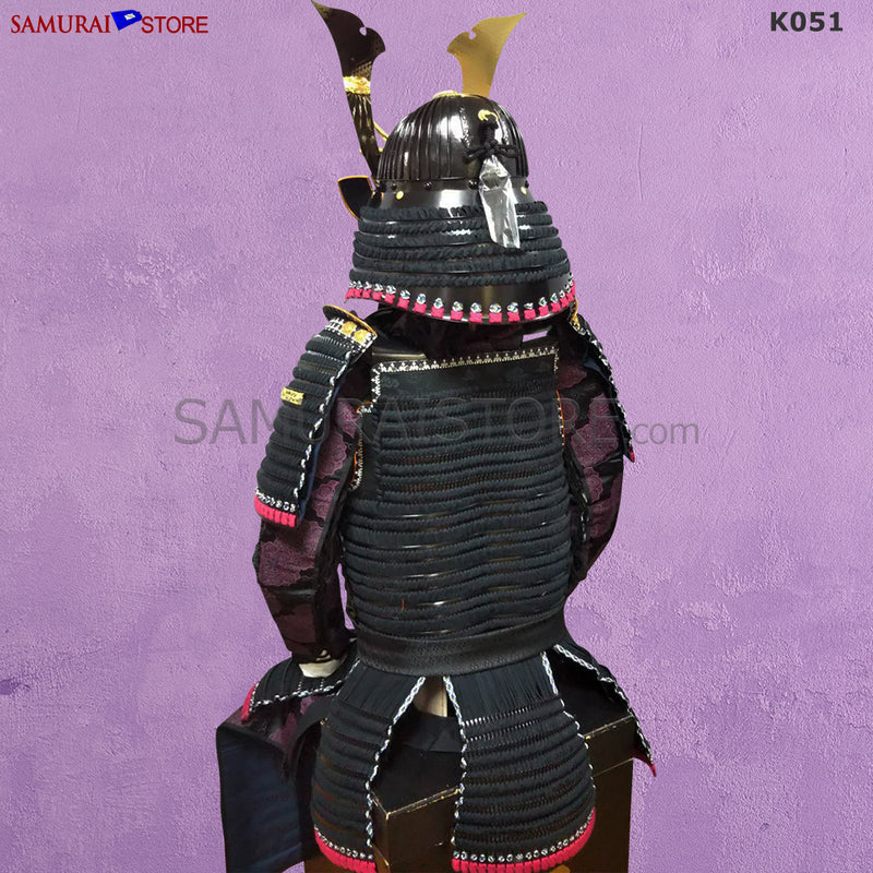 (Ready-To-Ship) K051 Black Kebiki Samurai Armor