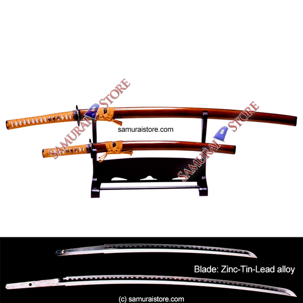 A Pair of Display Replica Sword PEARSKIN - SAMURAI STORE