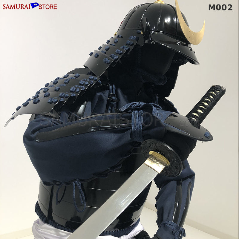 M002 Samurai Armor Warrior Complete Outfits Package BLACK - SAMURAI STORE