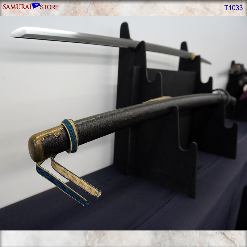 T1033 Katana Sword FUJIWARA KANESHIGE - Antiques NBTHK - SAMURAI STORE