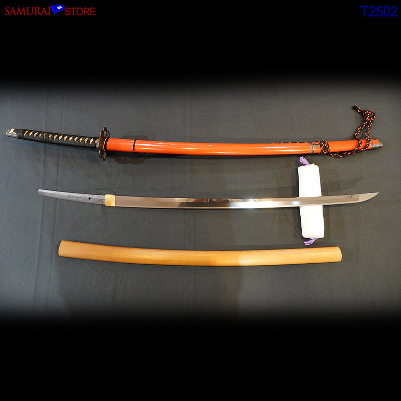 T2052 Katana Sword NOBUHIDE - Antique w/ NBTHK certificate - SAMURAI STORE