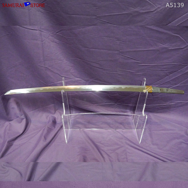 A5139 Pair of antique Daisho Katana & Wakizashi w/ NBTHK Hozon certificates