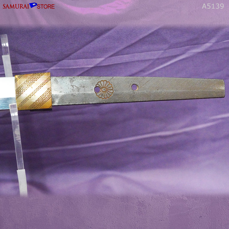 A5139 Pair of antique Daisho Katana & Wakizashi w/ NBTHK Hozon certificates