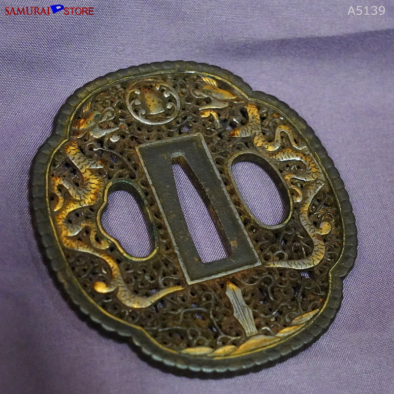 A5139 Pair of antique Daisho Katana & Wakizashi w/ NBTHK Hozon certificates