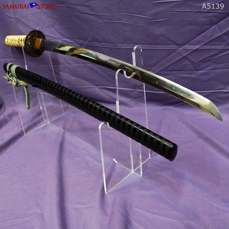 A5139 Pair of antique Daisho Katana & Wakizashi w/ NBTHK Hozon certificates
