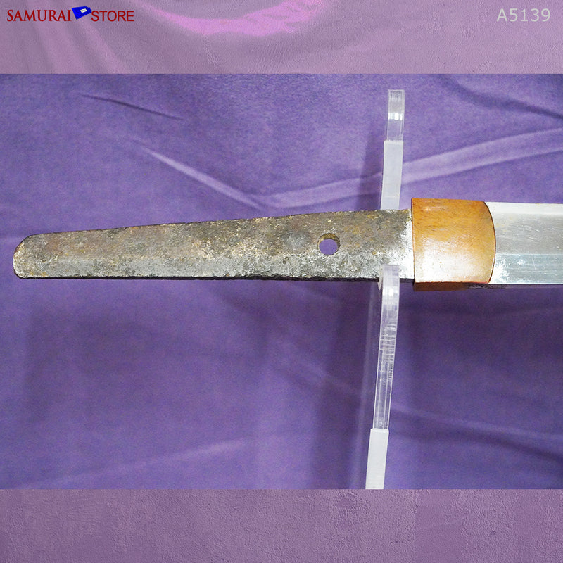 A5139 Pair of antique Daisho Katana & Wakizashi w/ NBTHK Hozon certificates