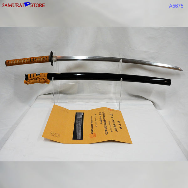 A5675 Katana sword MORIMICHI -  Antique NBTHK Tokubetsu Hozon certificate 1600s