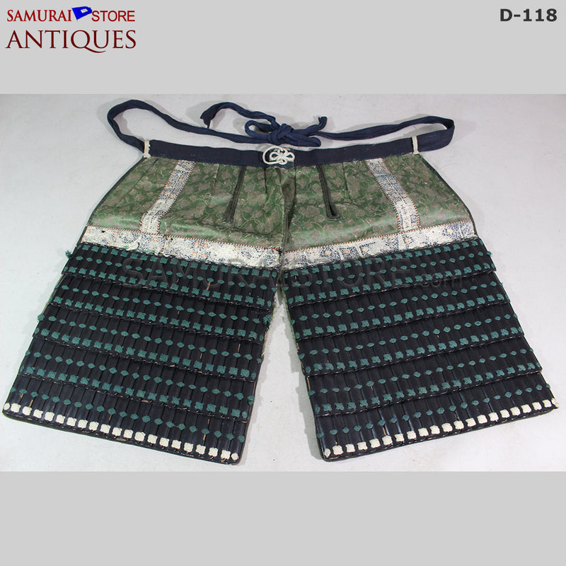 D118 Antique Samurai Armor Edo Shogunate Period w/ Certificate