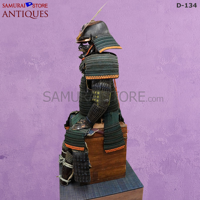 D134 Antique suit of armor Edo Period w/ Certificate