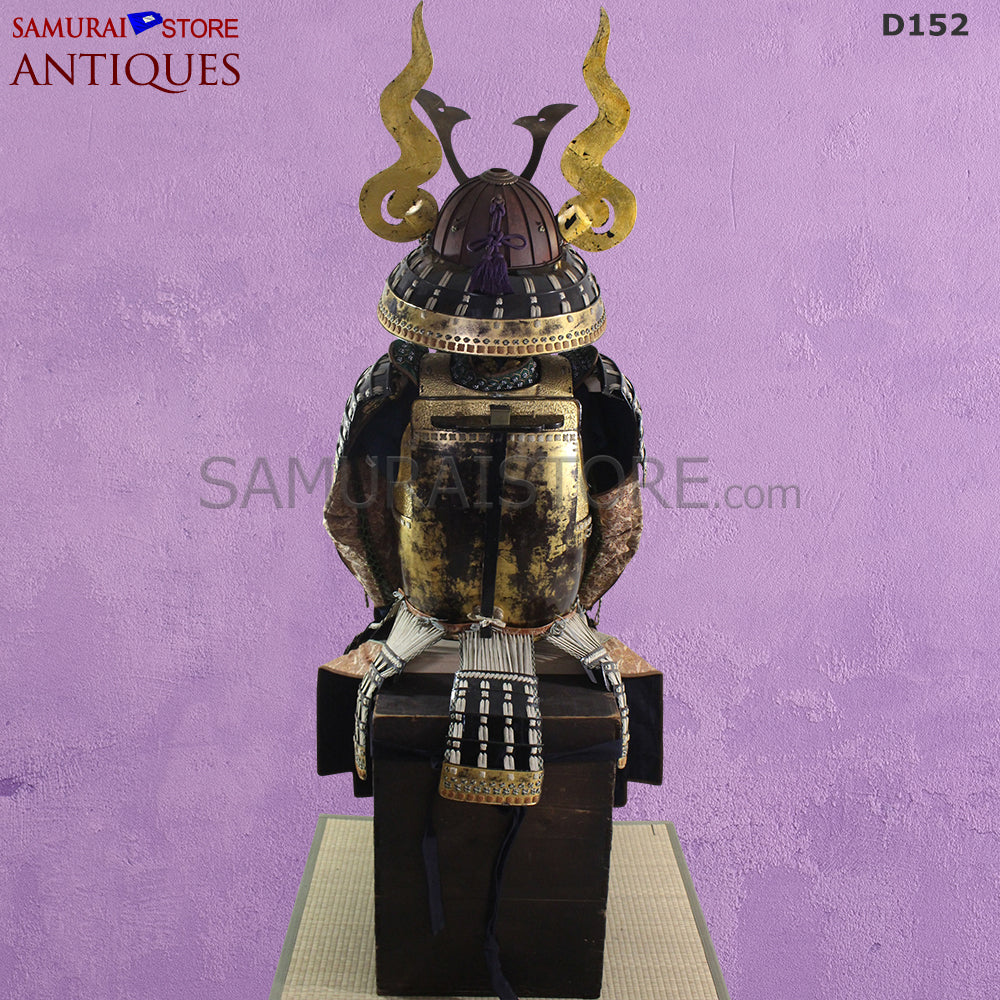 D152 Antique Armor Kabuto Edo Period w/ Certificate | SAMURAI STORE