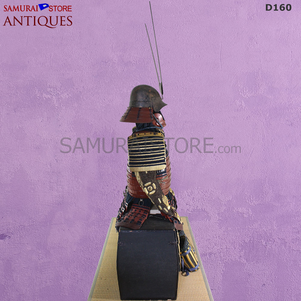 季節外限定約60％sale SAMURAI KABUTO Antique Samurai Helmet Early Edo Period Rokujuni Ken Koboshi