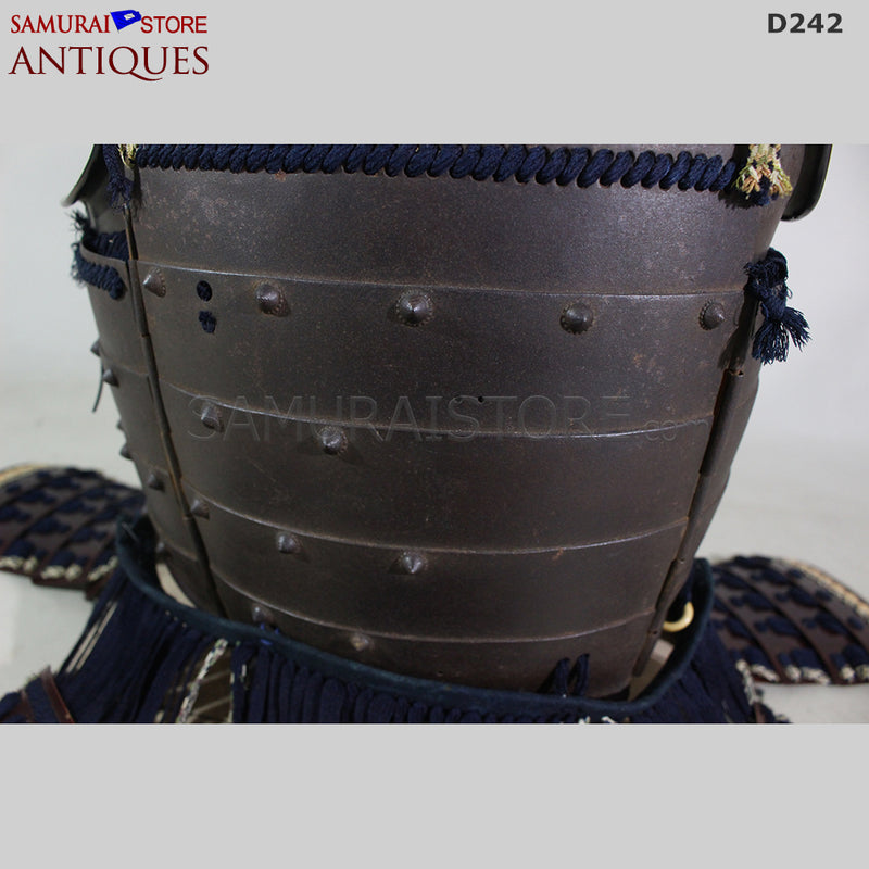 D242 Antique Armor Edo period w/ Top-Ranked JUYO Certificate