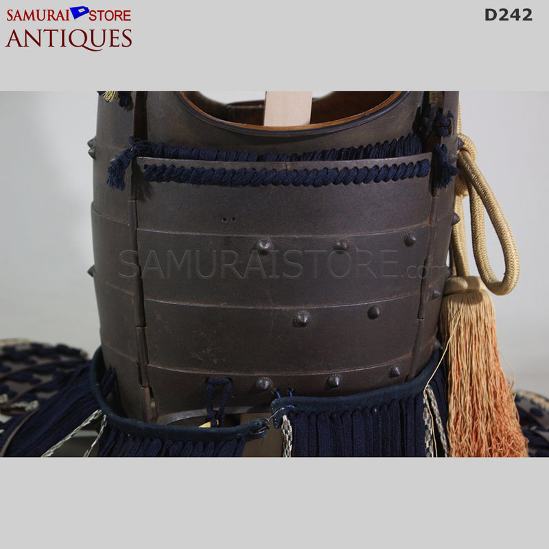 D242 Antique Armor Edo period w/ Top-Ranked JUYO Certificate