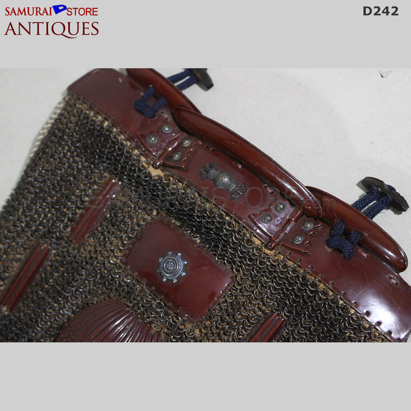 D242 Antique Armor Edo period w/ Top-Ranked JUYO Certificate