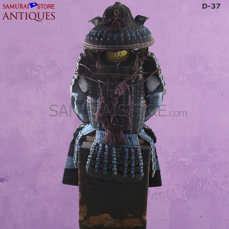 D37 Antique Armor and MYOCHIN Kabuto Edo Period w/ Certificate