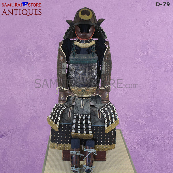 D79 Antique Samurai Armor Edo period w/ higher grade certificate