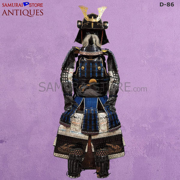 D86 Antique Samurai Armor w/ Certificate Edo Period