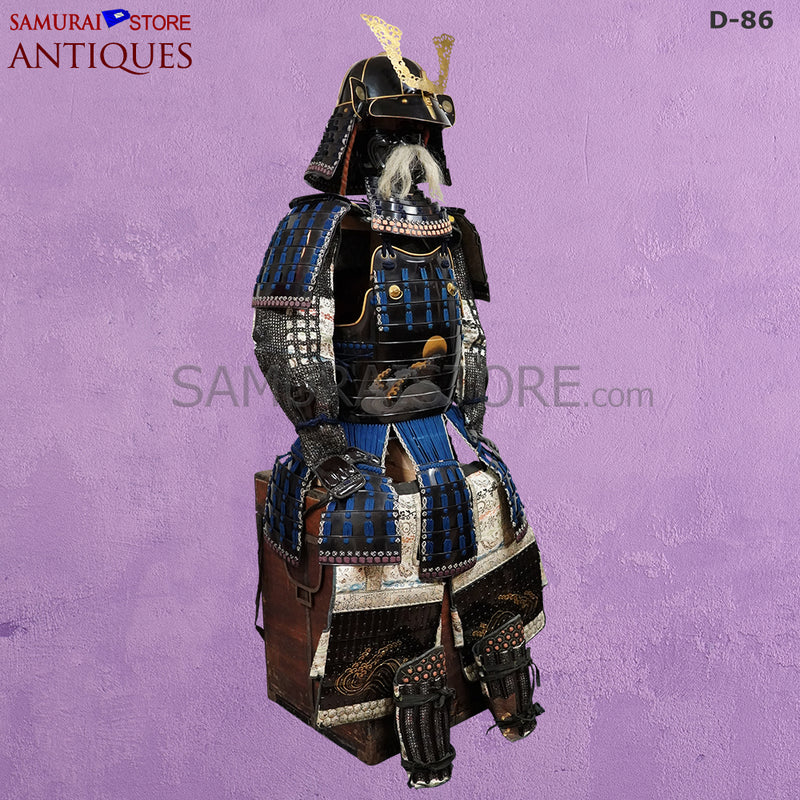 D86 Antique Samurai Armor w/ Certificate Edo Period