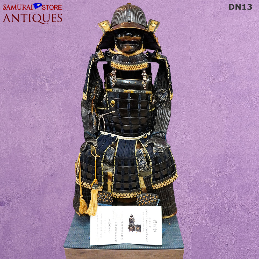 DN13 Antique Armor signed by SAOTOME Edo Period w/ 2nd highest