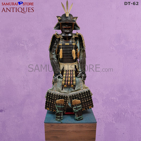 DT62 Antique Samurai Armor worn by Warlord Naito Masanaga