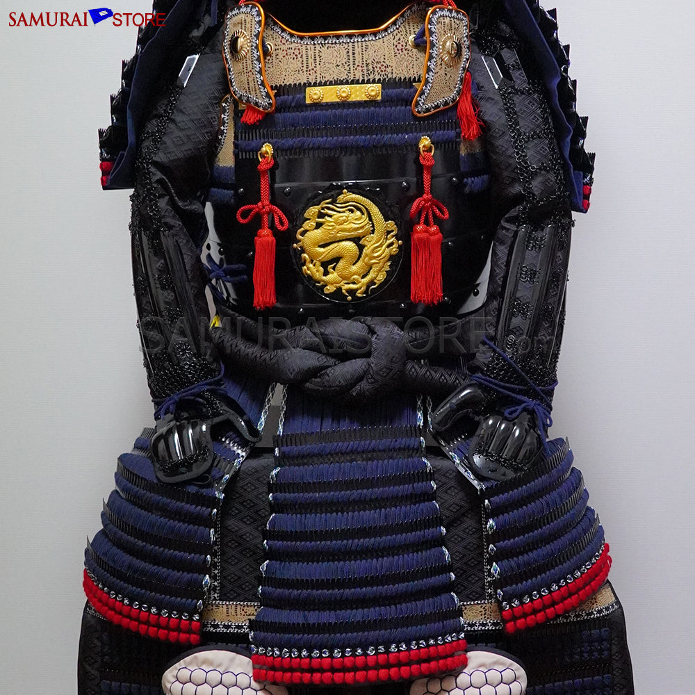 Ready-To-Ship) G037 Dragon Crest Samurai Armor | SAMURAI STORE