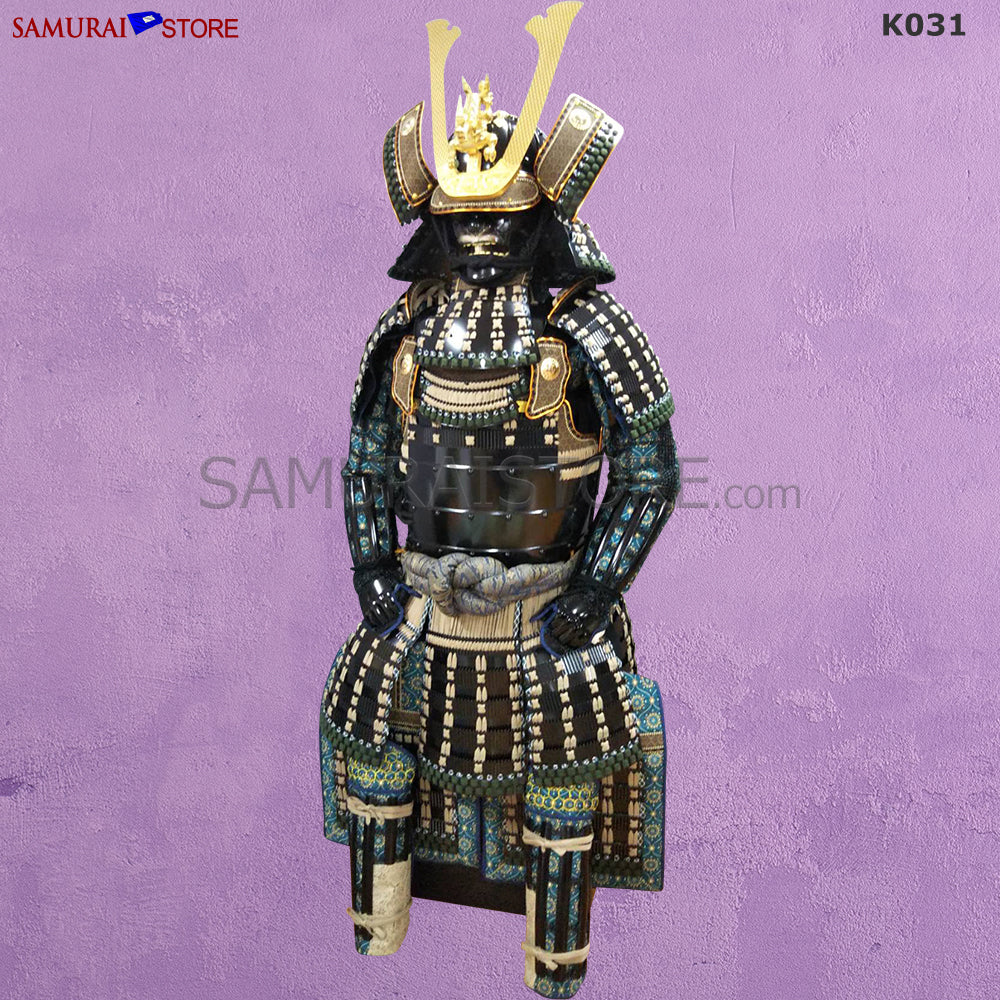 Ready-To-Ship) K031 Dragon Crest Samurai Armor | SAMURAI STORE