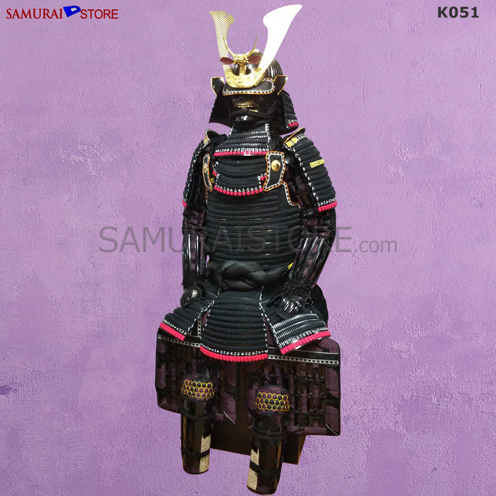 Ready-To-Ship) K051 Black Kebiki Samurai Armor | SAMURAI STORE