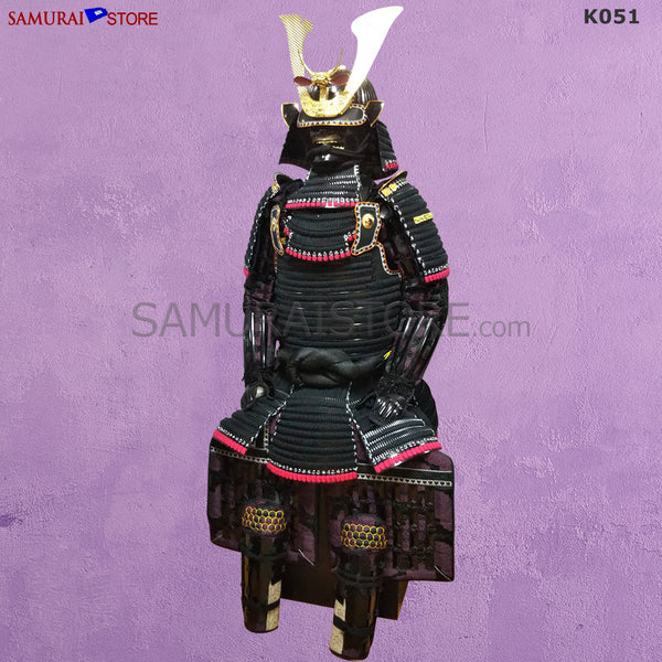 (Ready-To-Ship) K051 Black Kebiki Samurai Armor