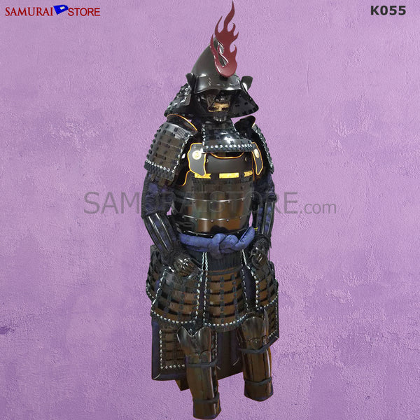 (Ready-To-Ship) K055 Black Samurai Armor The Braze