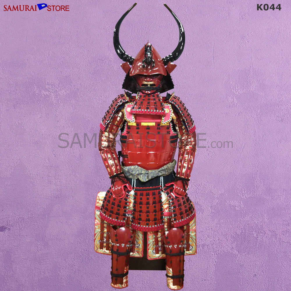 K044 Red Suigyu KAGEMITSU Samurai Armor | SAMURAI STORE