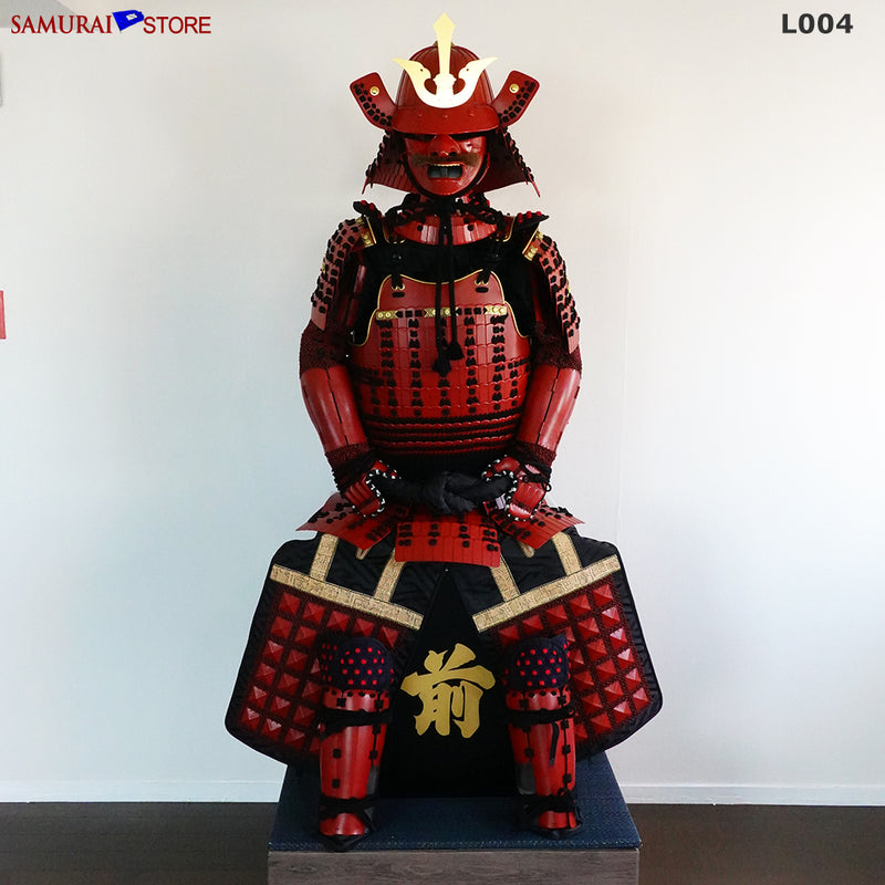 L004 Red Iyozane Armor | SAMURAI STORE