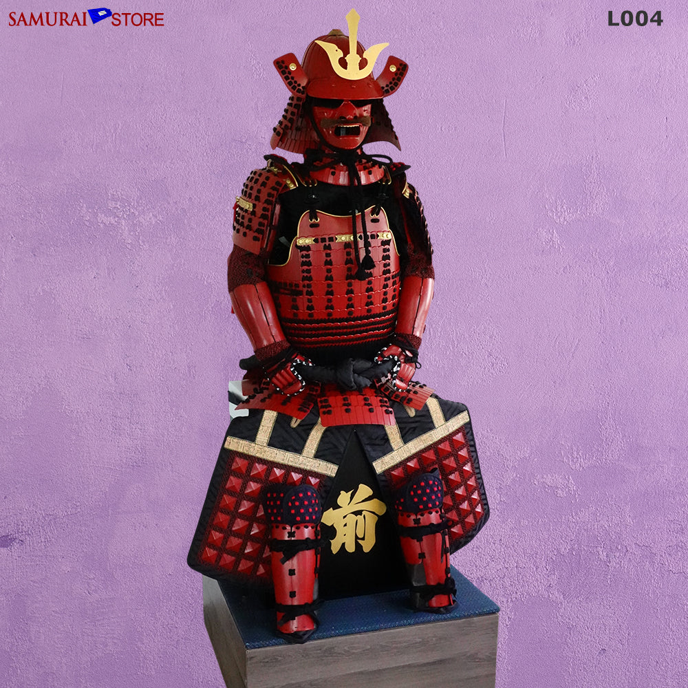 L004 Red Iyozane Armor | SAMURAI STORE