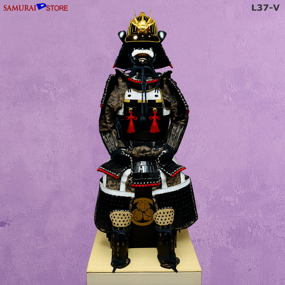 五月人形 甲冑師 光玉斎 Samurai Armor Kabuto Yoroi Ready-To-Ship) L037V Samurai Armor w/ Monster Kabuto | SAMURAI STORE