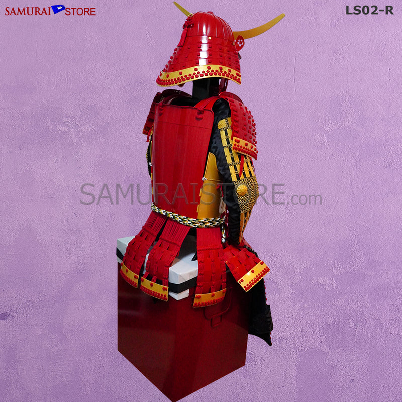 (Ready-To-Ship) LS02-R Warlord Masamune Armor red/gold
