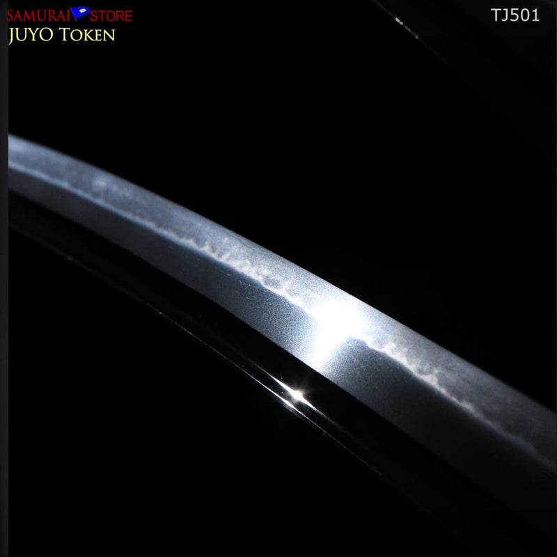 TJ501 Katana sword RAI-KUNIYASU -  NBTHK JUYO Token Important Sword certificate