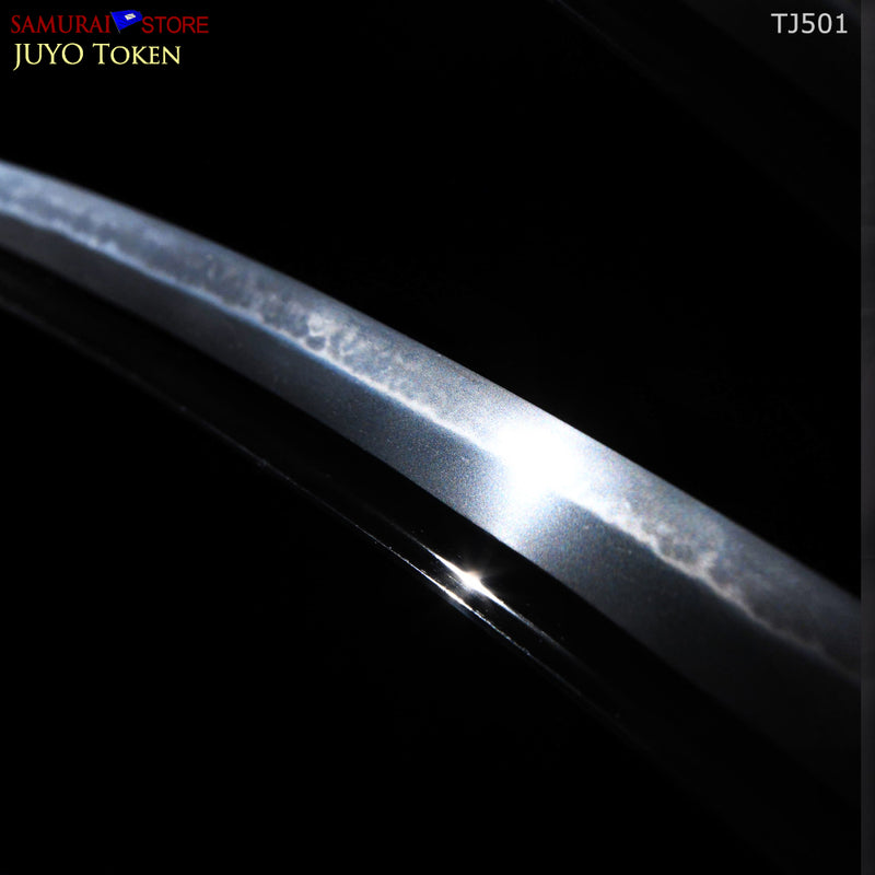 TJ501 Katana sword RAI-KUNIYASU -  NBTHK JUYO Token Important Sword certificate