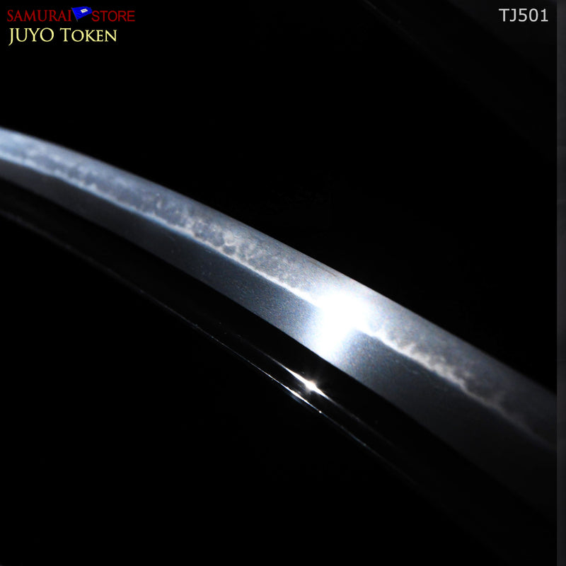 TJ501 Katana sword RAI-KUNIYASU -  NBTHK JUYO Token Important Sword certificate