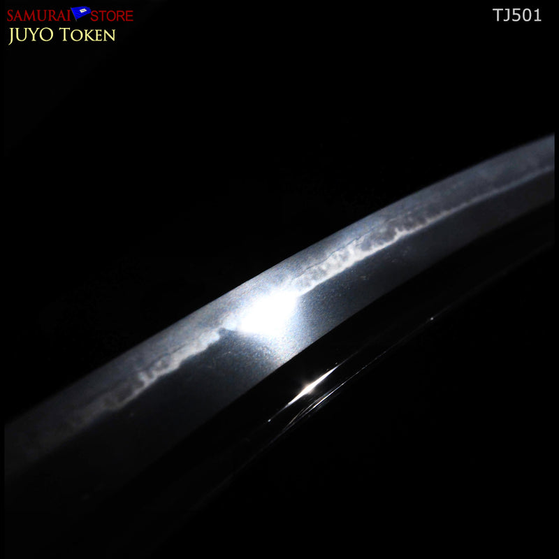 TJ501 Katana sword RAI-KUNIYASU -  NBTHK JUYO Token Important Sword certificate