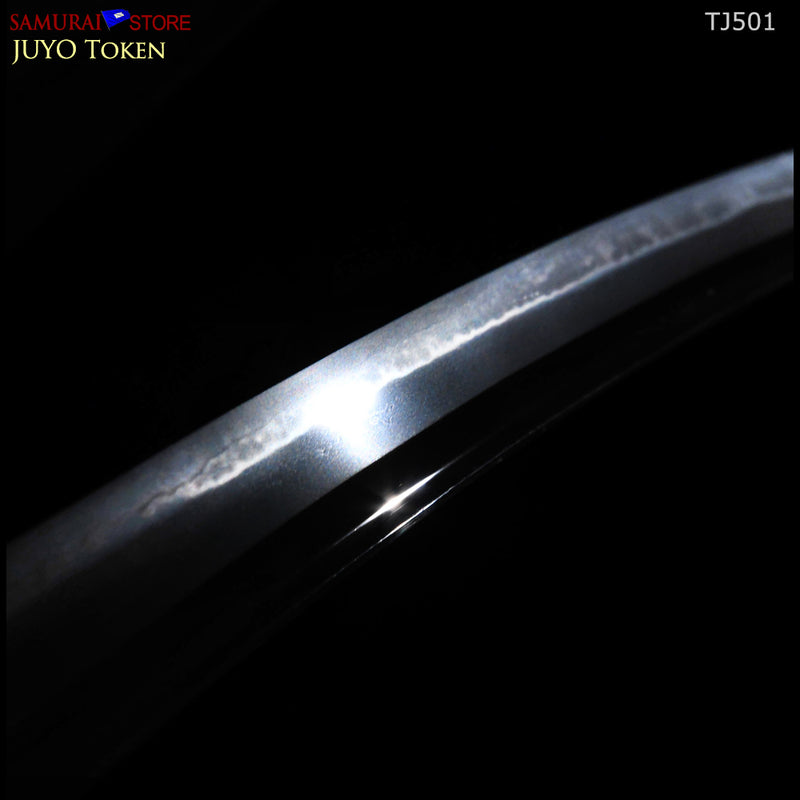 TJ501 Katana sword RAI-KUNIYASU -  NBTHK JUYO Token Important Sword certificate