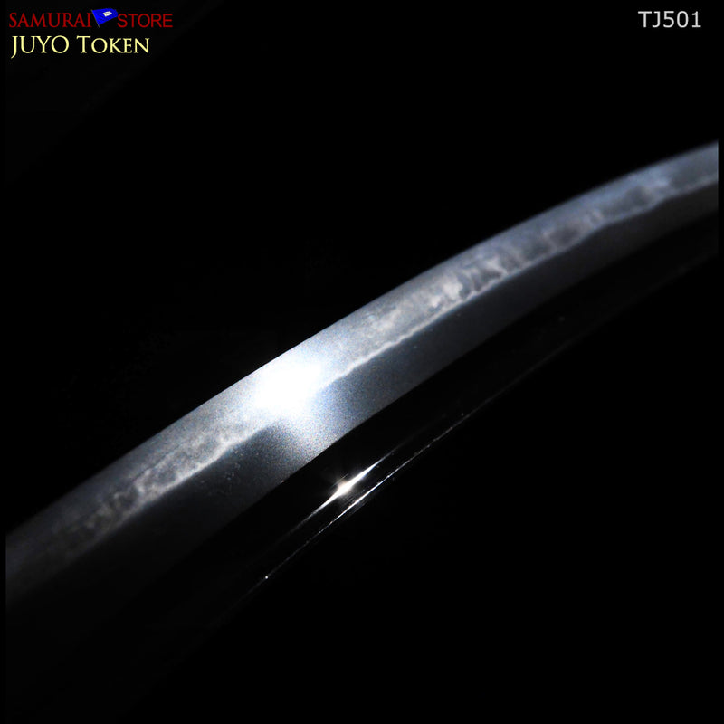TJ501 Katana sword RAI-KUNIYASU -  NBTHK JUYO Token Important Sword certificate