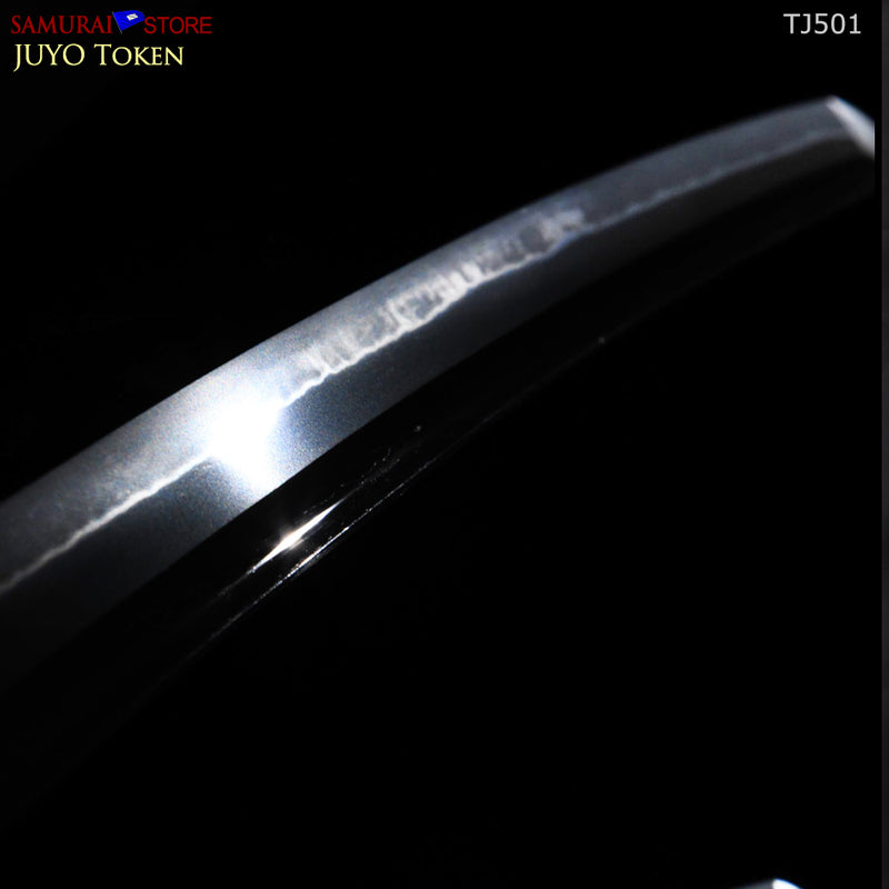 TJ501 Katana sword RAI-KUNIYASU -  NBTHK JUYO Token Important Sword certificate