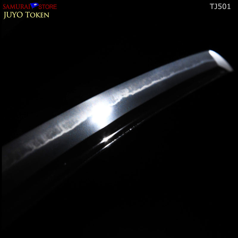 TJ501 Katana sword RAI-KUNIYASU -  NBTHK JUYO Token Important Sword certificate