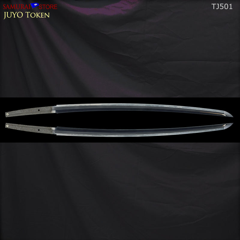 TJ501 Katana sword RAI-KUNIYASU -  NBTHK JUYO Token Important Sword certificate