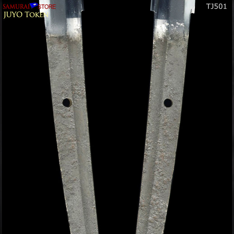 TJ501 Katana sword RAI-KUNIYASU -  NBTHK JUYO Token Important Sword certificate