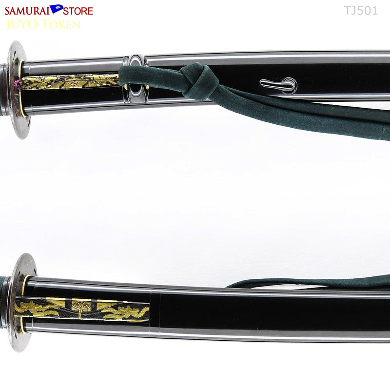 TJ501 Katana sword RAI-KUNIYASU -  NBTHK JUYO Token Important Sword certificate