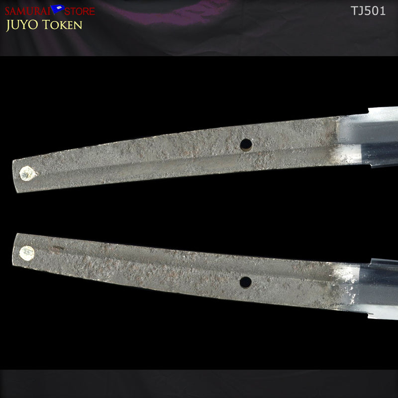 TJ501 Katana sword RAI-KUNIYASU -  NBTHK JUYO Token Important Sword certificate