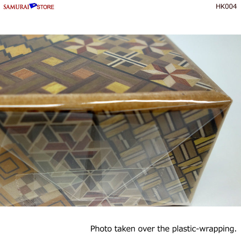 Yosegi Craft Puzzle Box 12 Steps (HK004) - SAMURAI STORE