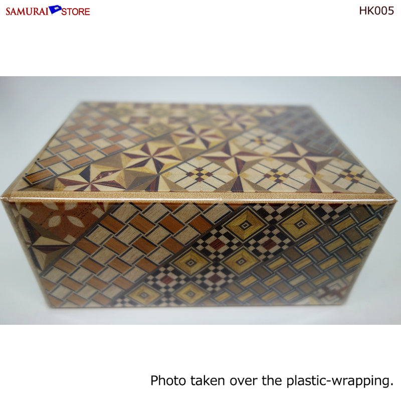 Yosegi Craft Puzzle Box 10 Steps (HK005) - SAMURAI STORE