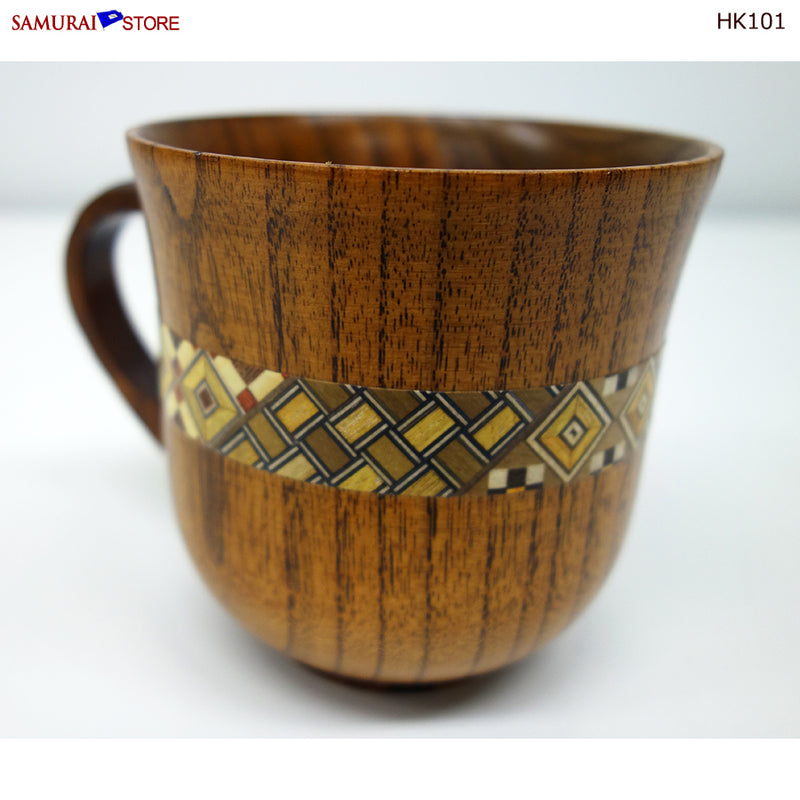 Yosegi Craft Mug Cup (HK101) - SAMURAI STORE
